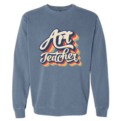 Back To School Art Teacher First Day of School Teacher  Garment-Dyed Sweatshirt