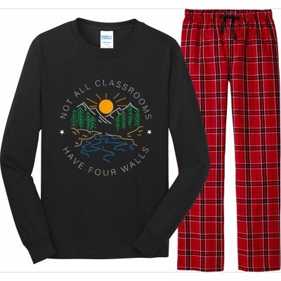 Back To School Not All Classrooms Have Four Walls Nature Long Sleeve Pajama Set