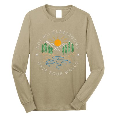 Back To School Not All Classrooms Have Four Walls Nature Long Sleeve Shirt