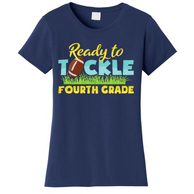 Back To School Outfit Ready To Tackle Fourth Grade Women's T-Shirt