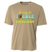 Back To School Outfit Ready To Tackle Fourth Grade Cooling Performance Crew T-Shirt