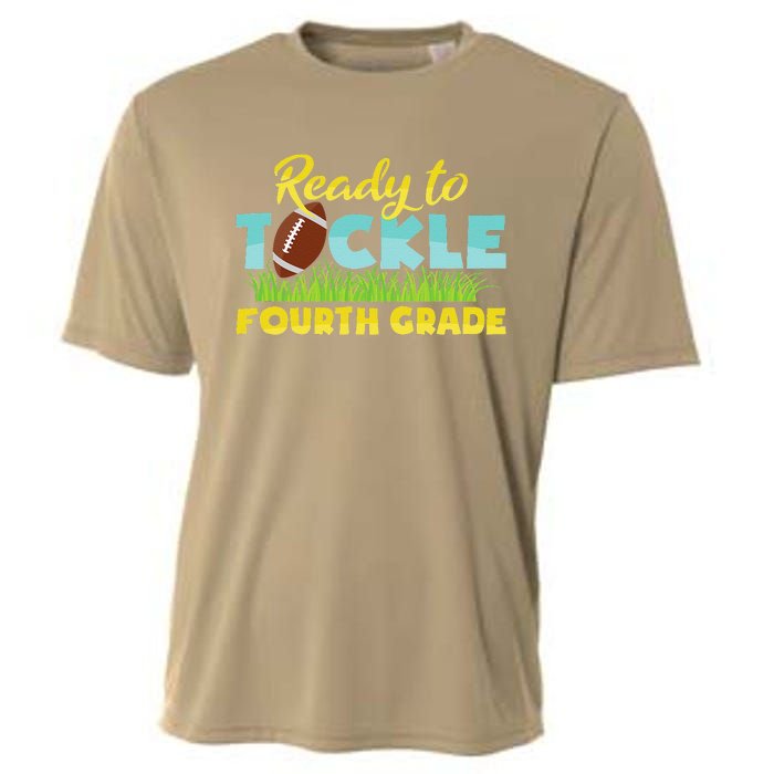 Back To School Outfit Ready To Tackle Fourth Grade Cooling Performance Crew T-Shirt