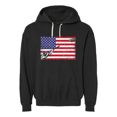 Best Trap Shooting Skeet Shooting Clay Target Garment-Dyed Fleece Hoodie