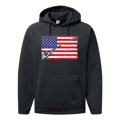 Best Trap Shooting Skeet Shooting Clay Target Performance Fleece Hoodie