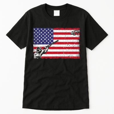 Best Trap Shooting Skeet Shooting Clay Target Tall T-Shirt
