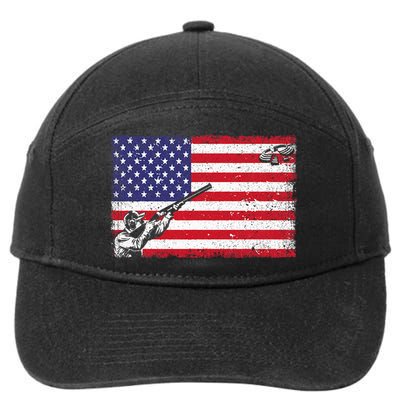 Best Trap Shooting Skeet Shooting Clay Target 7-Panel Snapback Hat