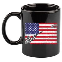 Best Trap Shooting Skeet Shooting Clay Target 11oz C Handle Ceramic Mug
