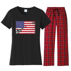 Best Trap Shooting Skeet Shooting Clay Target Women's Flannel Pajama Set