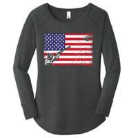 Best Trap Shooting Skeet Shooting Clay Target Women's Perfect Tri Tunic Long Sleeve Shirt