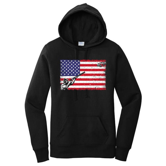 Best Trap Shooting Skeet Shooting Clay Target Women's Pullover Hoodie