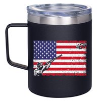Best Trap Shooting Skeet Shooting Clay Target 12oz Stainless Steel Coffee Mug