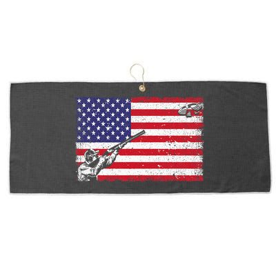 Best Trap Shooting Skeet Shooting Clay Target Large Microfiber Waffle Golf Towel