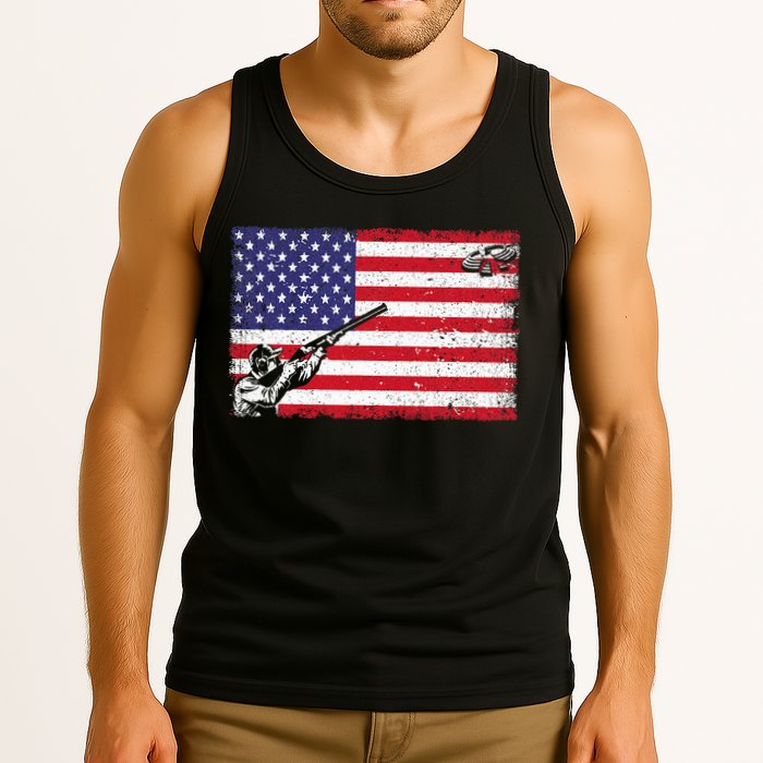 Best Trap Shooting Skeet Shooting Clay Target Tank Top