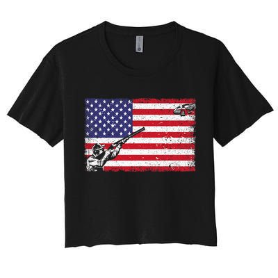 Best Trap Shooting Skeet Shooting Clay Target Crop Top