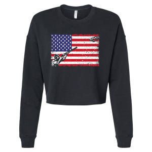 Best Trap Shooting Skeet Shooting Clay Target Cropped Pullover Crew