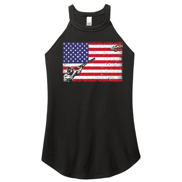 Best Trap Shooting Skeet Shooting Clay Target Women's Perfect Tri Rocker Tank