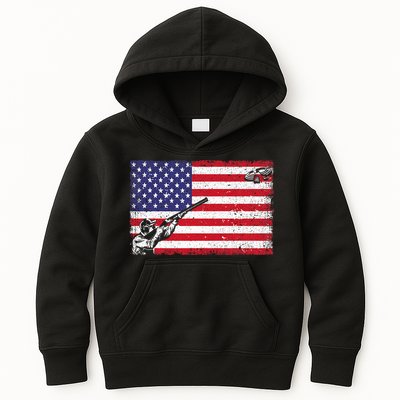 Best Trap Shooting Skeet Shooting Clay Target Kids Hoodie