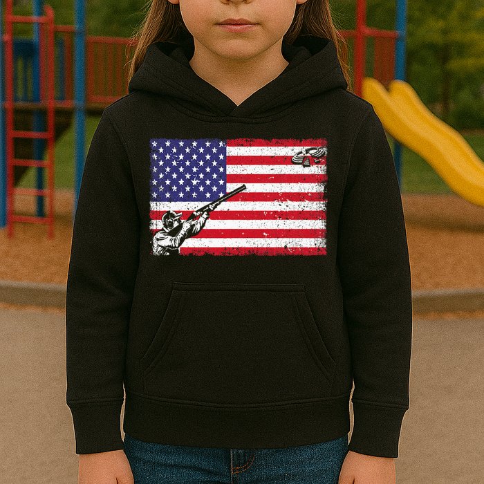 Best Trap Shooting Skeet Shooting Clay Target Kids Hoodie