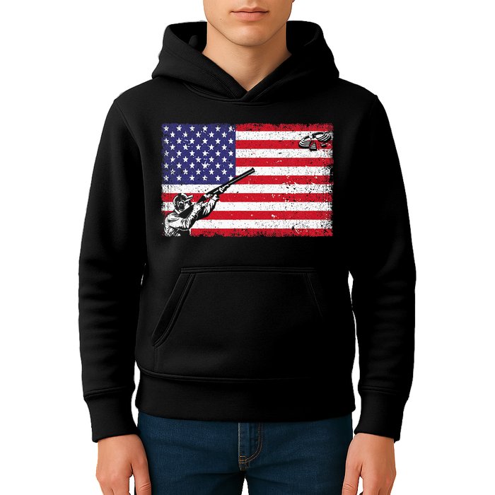 Best Trap Shooting Skeet Shooting Clay Target Kids Hoodie