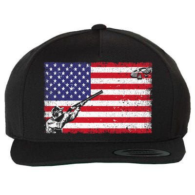 Best Trap Shooting Skeet Shooting Clay Target Wool Snapback Cap
