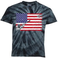 Best Trap Shooting Skeet Shooting Clay Target Kids Tie-Dye T-Shirt