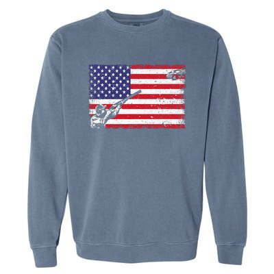 Best Trap Shooting Skeet Shooting Clay Target Garment-Dyed Sweatshirt