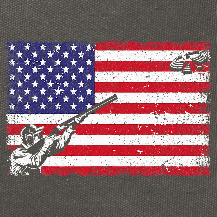 Best Trap Shooting Skeet Shooting Clay Target Cotton Canvas Backpack