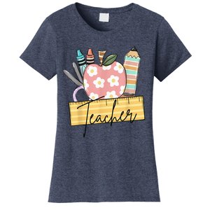 Back to School Retro Teacher Gifts Teacher Shirts for Wo Women's T-Shirt