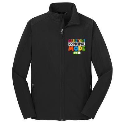 Back To School Assistant Principal Mode On Core Soft Shell Jacket