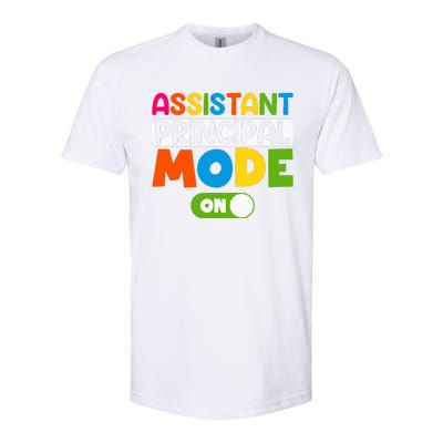 Back To School Assistant Principal Mode On Softstyle CVC T-Shirt