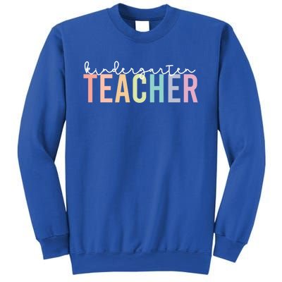 Back To School Matching Teacher Kindergarten Teachers Gift Sweatshirt