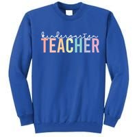 Back To School Matching Teacher Kindergarten Teachers Gift Tall Sweatshirt