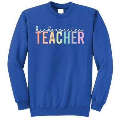 Back To School Matching Teacher Kindergarten Teachers Gift Tall Sweatshirt