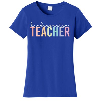 Back To School Matching Teacher Kindergarten Teachers Gift Women's T-Shirt