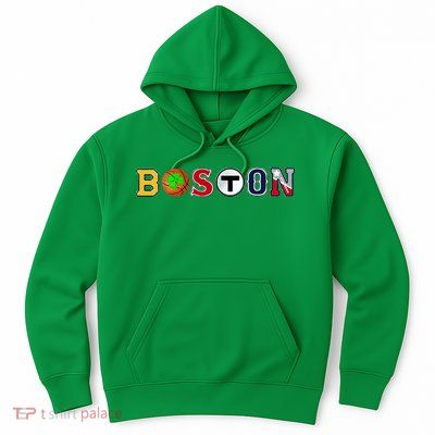 Bawston Townie Sports Fan Boston Mass New England Proud Hoodie