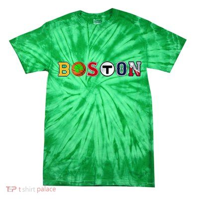 Bawston Townie Sports Fan Boston Mass New England Proud Tie-Dye T-Shirt