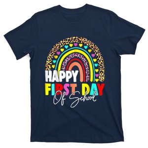 Back To School Funny Happy First Day Of School For Teachers T-Shirt