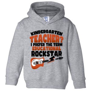 Back To School Music Guitar Kindergarten Teacher Gift Toddler Hoodie