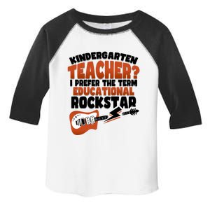 Back To School Music Guitar Kindergarten Teacher Gift Toddler Fine Jersey T-Shirt