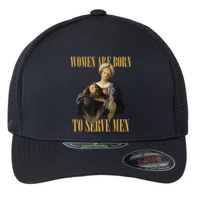 Born To Serve Christian Boss Motivational Funny Flexfit Unipanel Trucker Cap