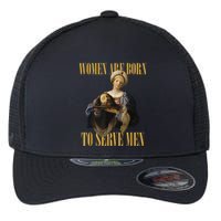 Born To Serve Christian Boss Motivational Funny Flexfit Unipanel Trucker Cap