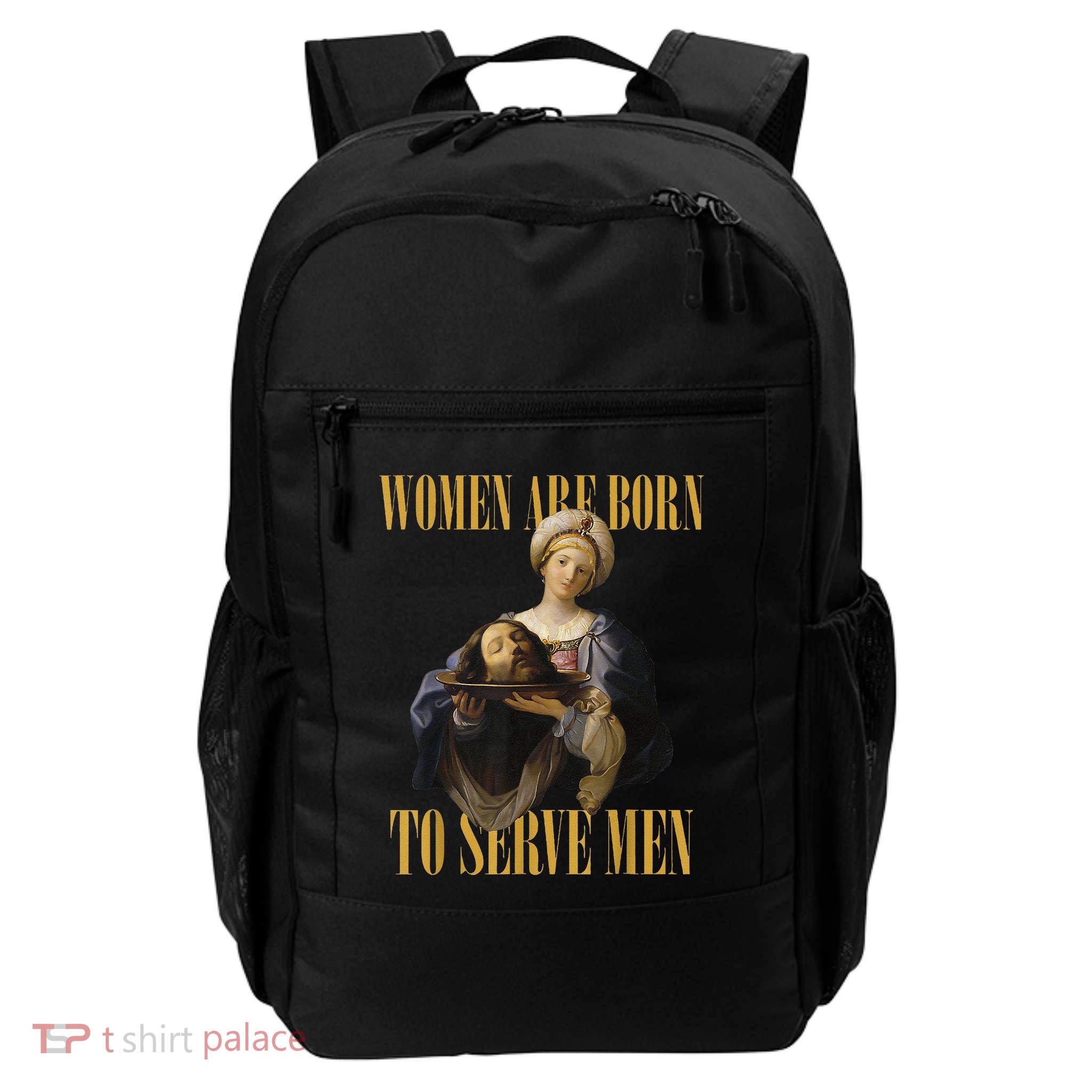 Born To Serve Christian Boss Motivational Funny Backpack