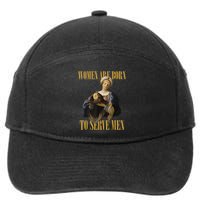 Born To Serve Christian Boss Motivational Funny 7-Panel Snapback Hat