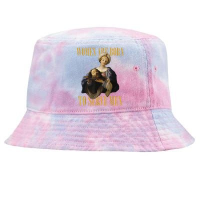 Born To Serve Christian Boss Motivational Funny Tie-Dyed Bucket Hat