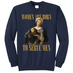 Born To Serve Christian Boss Motivational Funny Tall Sweatshirt