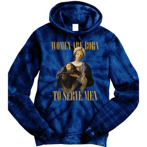 Born To Serve Christian Boss Motivational Funny Tie Dye Hoodie