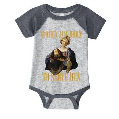 Born To Serve Christian Boss Motivational Funny Infant Baby Jersey Bodysuit