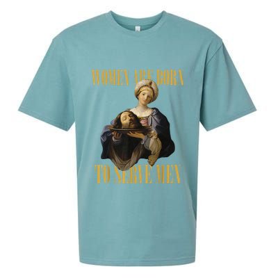 Born To Serve Christian Boss Motivational Funny Sueded Cloud Jersey T-Shirt