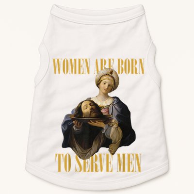 Born To Serve Christian Boss Motivational Funny Doggie Tank