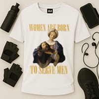 Born To Serve Christian Boss Motivational Funny Cooling Performance Crew T-Shirt